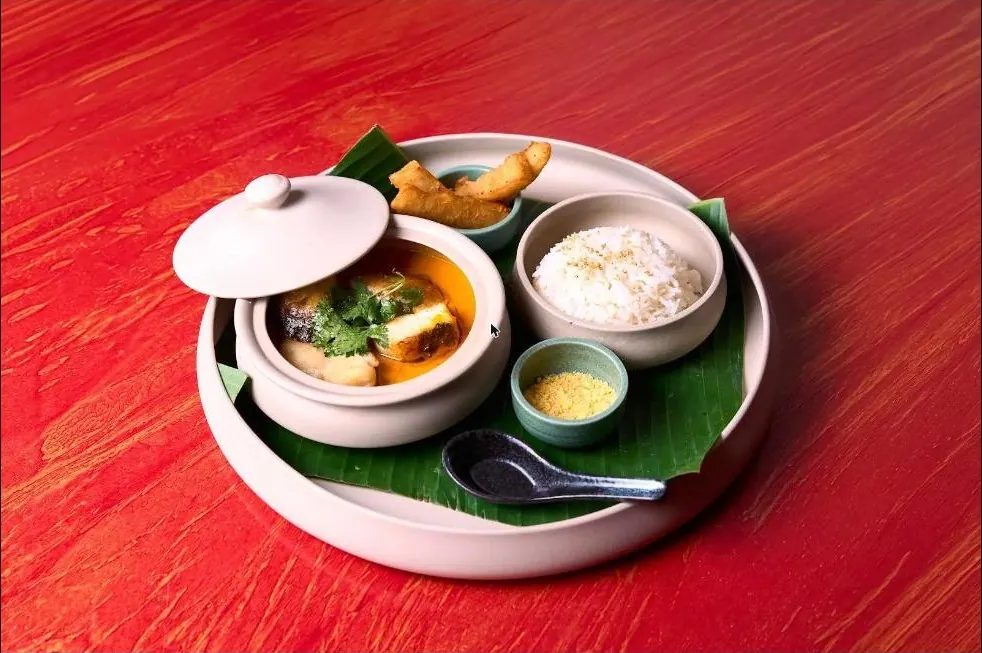Asian platter at IKIBORN