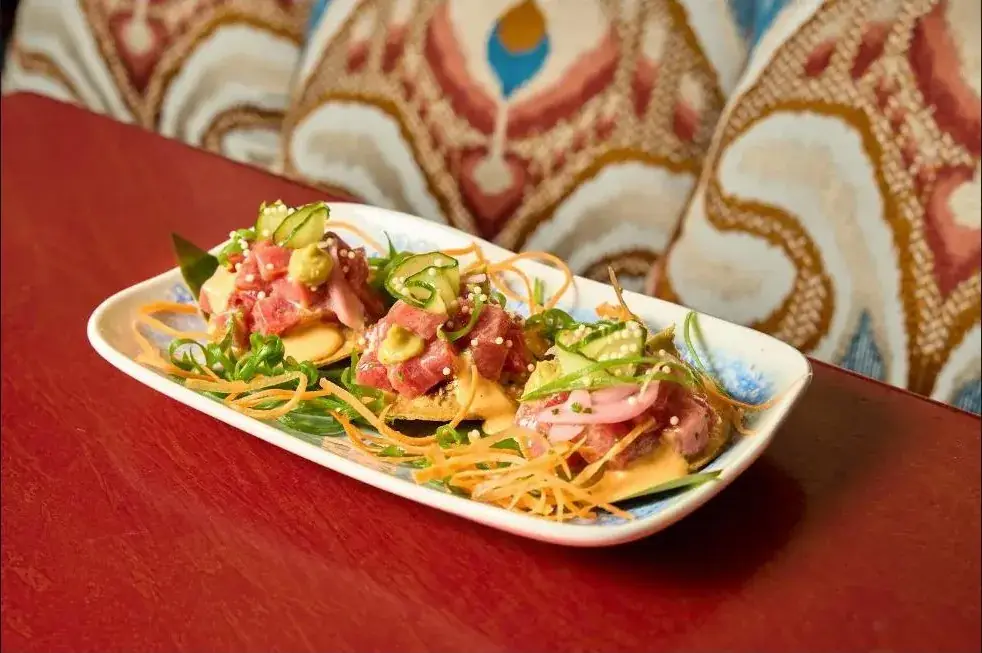 Tostadas de atún de IKIBORN